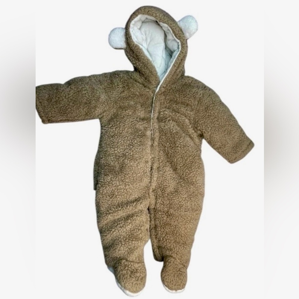 2 FOR $20! reversible baby one piece extra plush outfit